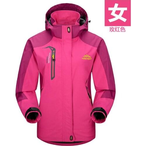 Spring and autumn thin section mens and womens outdoor couple models sports mountaineering womens windbreaker jacket