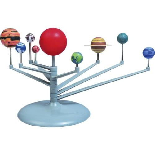 Childrens DIY Science Planetarium Preschool Educational Toys-Size 21.5x18.2x6.5CM / 8.5x7.2x2.56 Solar System Planetary Model