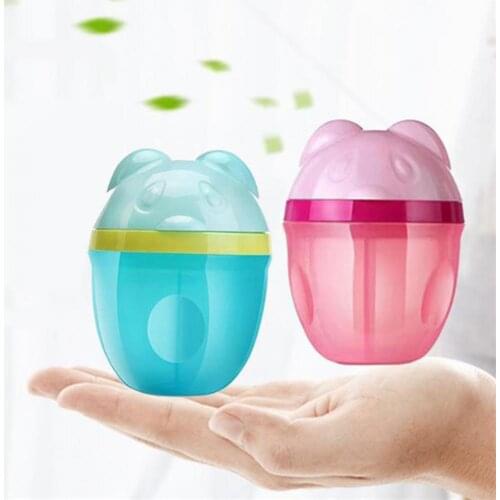 Milk Powder Dispenser Three Layers Large Capacity Portable Baby Snack Food Container Good Sealing Infant Dust-proof Dessert Cup