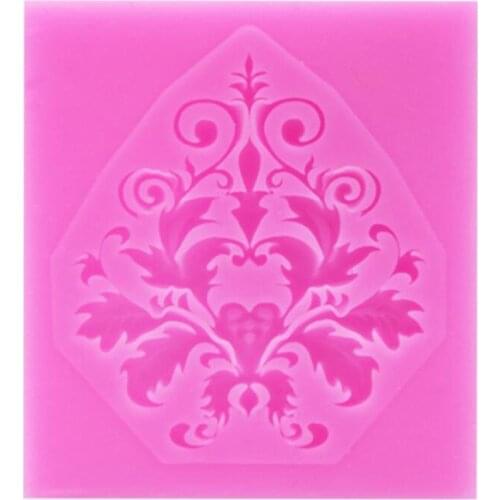 DIY Frame Border silicone mold Sugarcraft Scroll Relief Fondant Cake Decorating Tools Cupcake Baking Candy Chocolate Moulds
