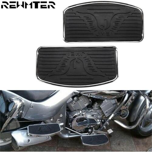 Motorcycle Rear Wide Foot Pegs Rest Footpegs Footrests Bracket Rider Footboard For Honda VTX 1800 1300 For Suzuki Boulevard C50