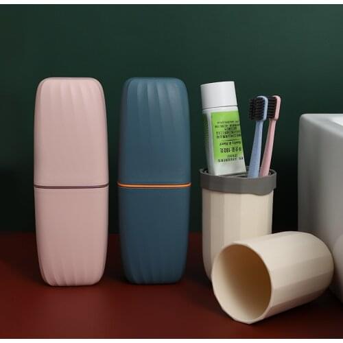 Portable Toothbrush Holder Box Outdoor Travel Camping Toothbrush Storage Organizer Case Bathroom Accessories Toothpaste Box