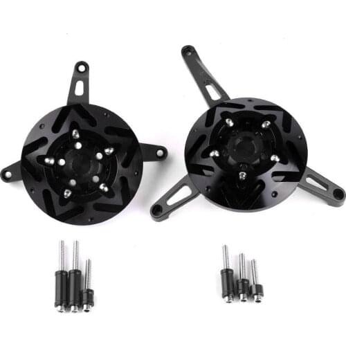 CNC Aluminum Motorcycle Engine Stator Sliders Cover Crash Pad Protective Guard For Kawasaki V650 Versys 650 2014-2016 Versys650