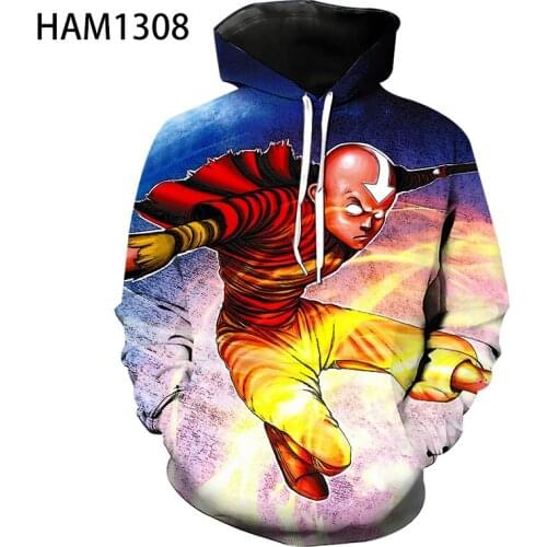 Avatar new Hoodie Boys' and girls' Sweatshirt Animation 3D printing leisure youth cool fashion street Pullover