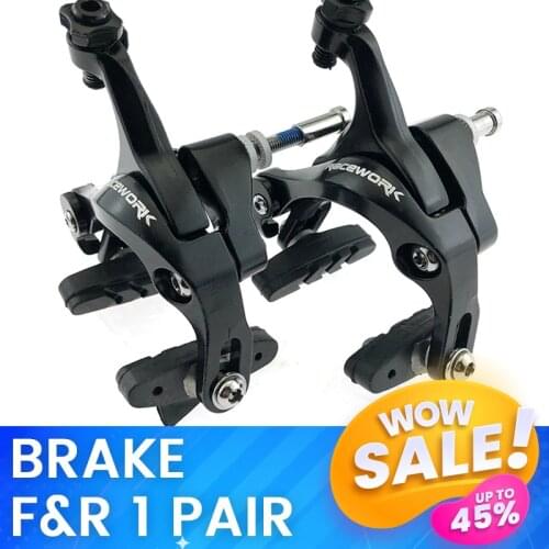 Road Bike Brake Dual Pivot Caliper Folding Bicycle Side Pull Rim Brake Center Mount Front Rear shimano compatible 105 R7000