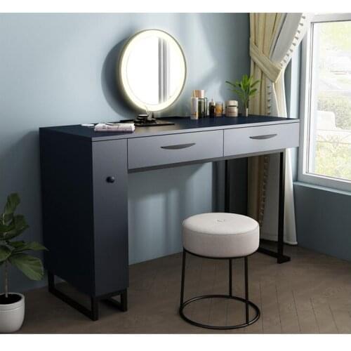 Dressing table bedroom modern minimalist net red ins style Nordic small apartment with lamp light luxury mini creative makeup ta