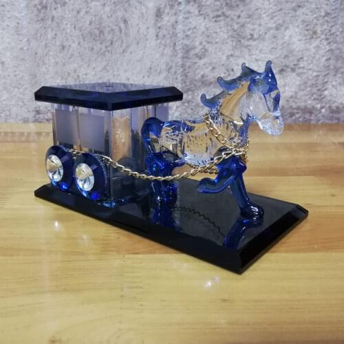 Best Seller Crystal Desktop Perfume Seat Vehicle Crafts Car Home Wedding Christmas New Year Decoration Decorative Birthday Gift