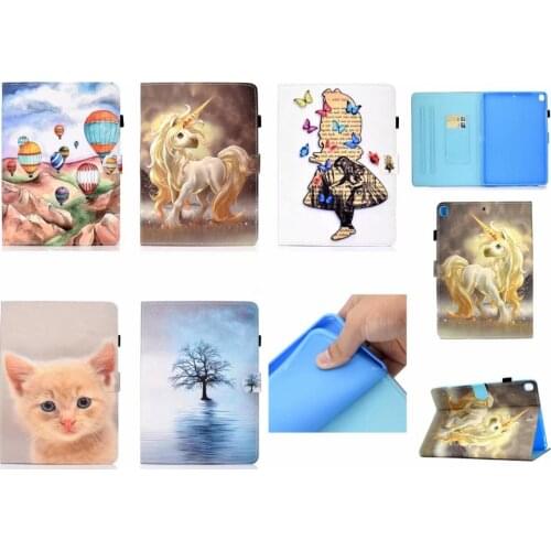 Leather PU Smart Cute Case For iPad 10.2 Case 2019 Tablet Cover For Apple iPad 10.2" 7th Generation 2019 A2200 A2198 A2232 Case