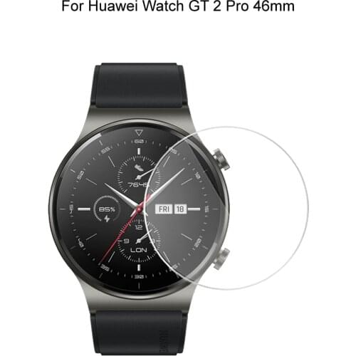 For Huawei Watch GT 2 Pro 46mm Smart Watch Screen Protector Protective Tempered Glass Film Explosion-proof
