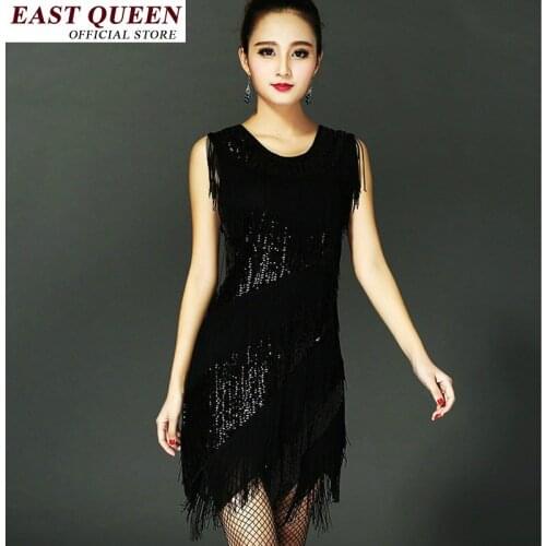Latin costume women femme samba carnival costume ballroom dance competition dress tassel fringe hot sexy stage women FF074 A