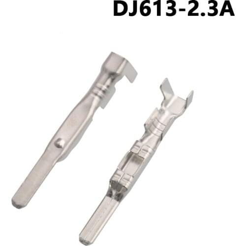 2000 pcs 2.3mm male crimp wire terminal G89 auto connector FW-C-2F-B FW-C-2M-B DJ613-2.3A