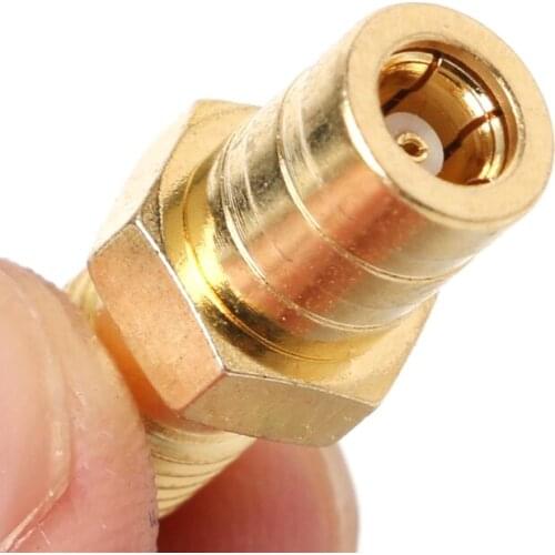 50Ω SMA Female to SMB Female DAB Digital Radio Aerial Antenna Copper Connector Adapter High Frequency wholesale