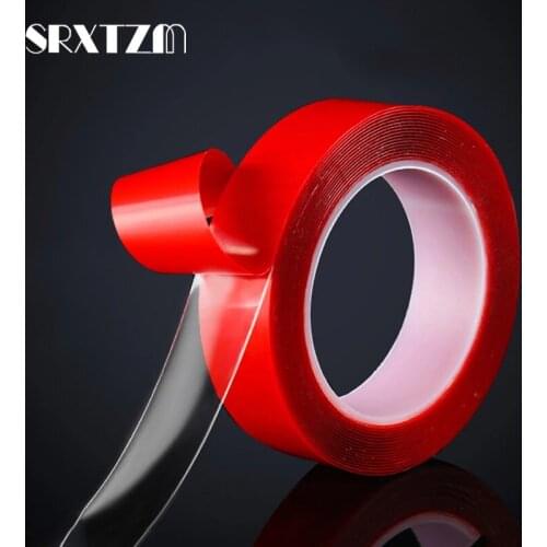 Acrylic Tape Transparent Silicone Double Sided Tape Sticker For Car High Strength No Traces Adhesive Sticker For Home Car
