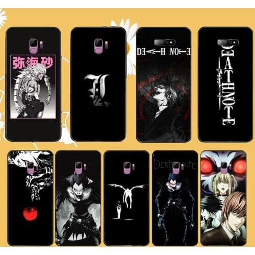 Death Note Japan anime Phone Case For Samsung galaxy S 9 10 20 A 10 21 30 31 40 50 51 71 s note 20 j 4 2018 plus