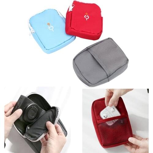 Zipper Travel Organizer Bag For Various USB Cable Portable Power Bank Pouch Digital Bag Travel Goods