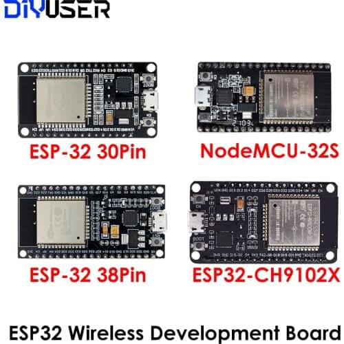 ESP32 Development Board WiFi+Bluetooth Ultra-Low Power Consumption Dual Core ESP-32 ESP-32S ESP 32 Similar ESP8266