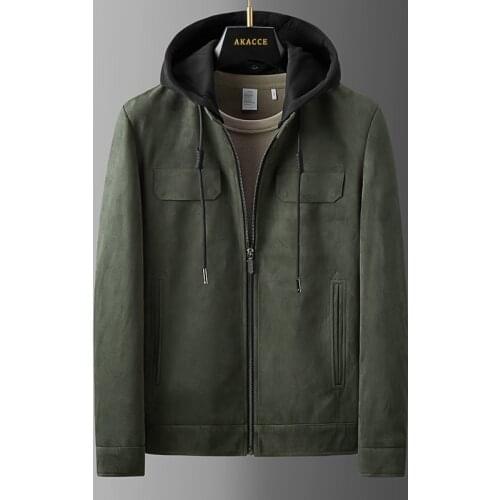 JSBDFor fall, high quality elastic suede jackets are recommended for mens fashion hooded jackets