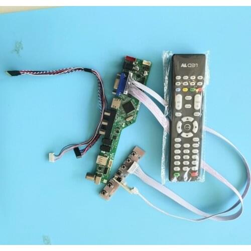 Kit for LP101WH2 (TL)(A2) Controller board LED Display USB LCD Monitor Audio 1366x768 Panel 40pin Screen HDMI TV VGA AV remote