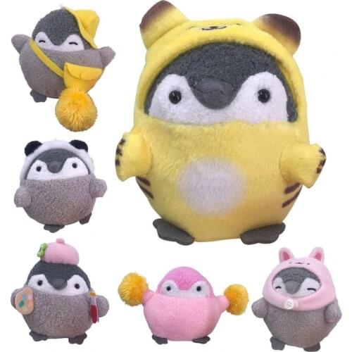 Cute Penguin Design Plush Stuffed Doll Toy Pendant Keychain Bag Decoration Gift