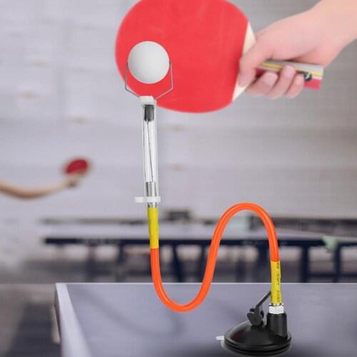 Professional Pingpong balls Table Tennis Training Robot Rapid Rebound Ping Pong Ball Table Tennis Trainer Variable Suction Disc