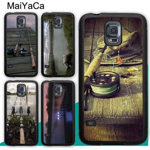 CARP FISHING RODS Soft Cases For Samsung A21S A20e A71 A51 A10 A40 A50 A70 Galaxy S20 Plus S10 S9 Note 20 Ultra