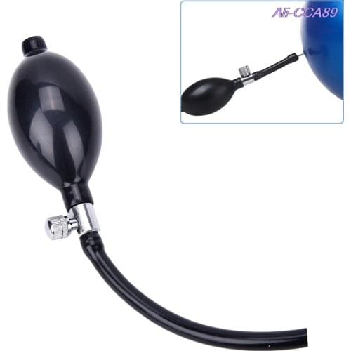 New 1PC hand Operated Air Pump For Ball Bike Bicycle Tire Inflator Inflatable Mattress