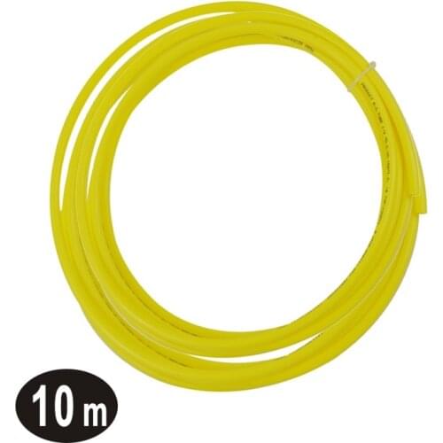 1/4 Inch PE Tube, 10 Meters(30 feet) Length Tubing Hose Pipe for RO Water Filter System/Icemaker/Water Dispenser - Yellow