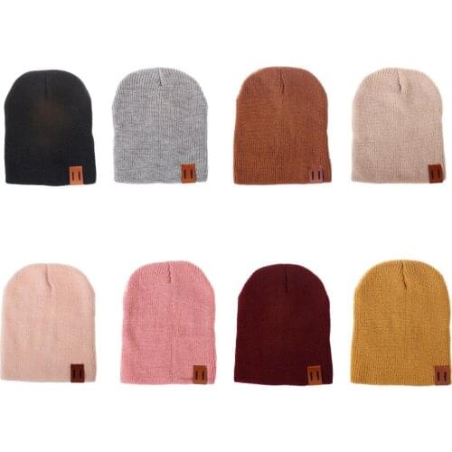 Baby Hats Newborn Toddle Kids Boy Girl Winter Warm Knit Beanie Winter Warm Knit Beanie