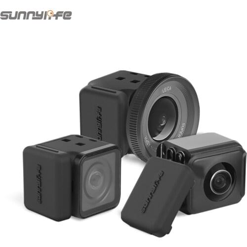 Sunnylife 2Pcs Silicone Dustproof Plug Cover Protective Cap for Insta360 ONE R Lens