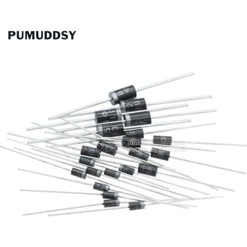 20PCS Rectifier Diode 1N5408 1N5404 1N5401 1N5822 1N5818 UF5408 UF5402 6A10 10A10 DO-27 New Original