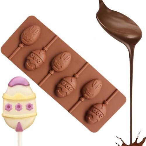 Eggs Shaped Easter Eggs Silicone Baking Mold Pastry Chocolate Mold Ice Tray Mould Easter DIY Soap Mold Crafts Gifts
