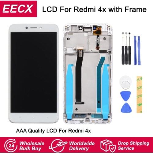 Original Quality 4X LCD Display For XIAOMI Redmi 4x LCD Touch Screen Digitizer with Frame Screen For Xiaomi Redmi 4x Pro Display