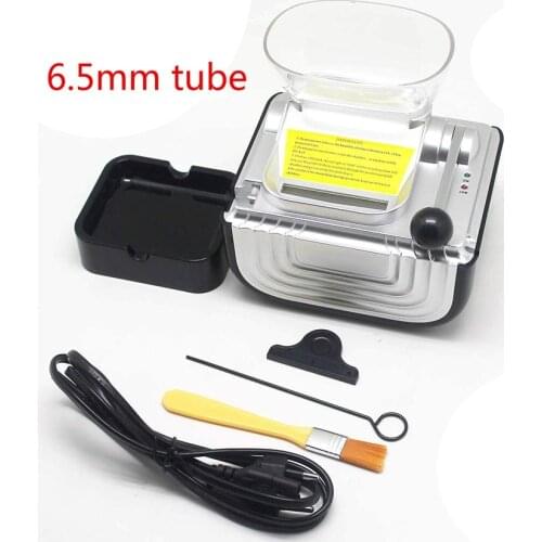 1PC 6.5mm Slim Automatic Electric High Speed 110-220V Cigarette Rolling Machine Injector Maker Roller Thin Tube Smoke Tool