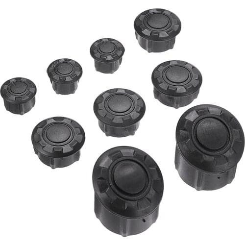 9pcs/set Motorcycle Frame Hole Cover Plug Caps For BMW R1200GS R1250GS Adventure Accessories Parts