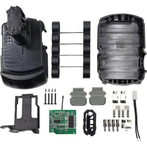 BCL1815 18V Li-ion Battery Plastic Case PCB Charging Protection Circuit Board For Hitachi 18V BCL1830 EMB1830 Box Housings
