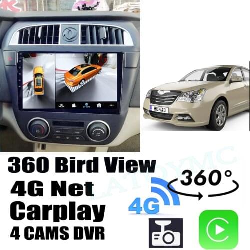 Car Audio Navigation GPS Stereo Media Carplay DVR 360 Birdview Around 4G Android System For DongFeng A60 E70 SX6 S30 H30 A100