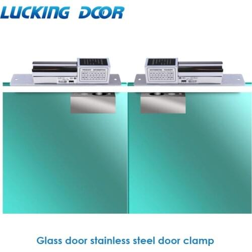 Electric Bolt Lock U Bracket Aluminium Alloy Bracket Mini Bracket For Frameless Glass Door Lock