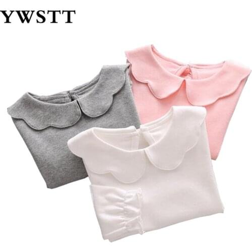 Girls T-shirt 2019 New Spring Autumn Baby Girls T Shirt Cotton Girl Tops Tees Childrens Clothes Girls Blouse
