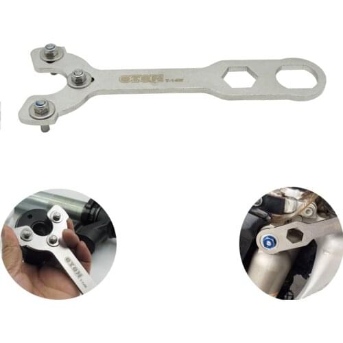 Motorcycle rear shock maintenance tool wrench for CRF BOSUER KAYO KEWS