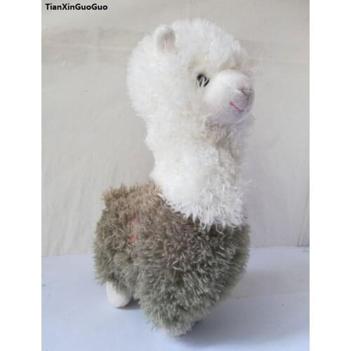 About 27cm cute alpaca soft doll plush toy kids toy birthday gift w1717