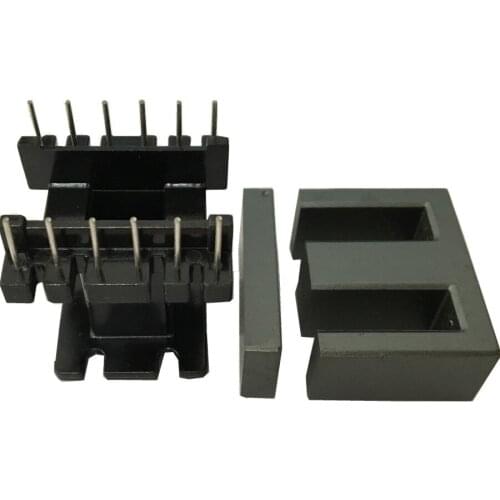 About 50-80W EI transformer ferrite core EI33 isolator inductor ferrite bead with 6+6pin bobbin chokes ferrite ,15sets
