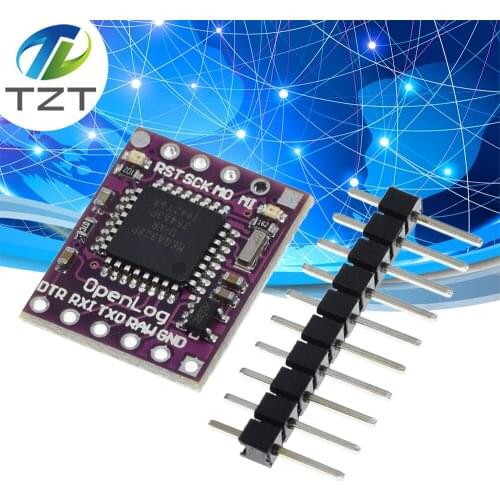 Openlog Serial Data Logger Open Source Data Recorder Naze32 F3 Blackbox ATmega328 Support Micro SD Module For Arduino