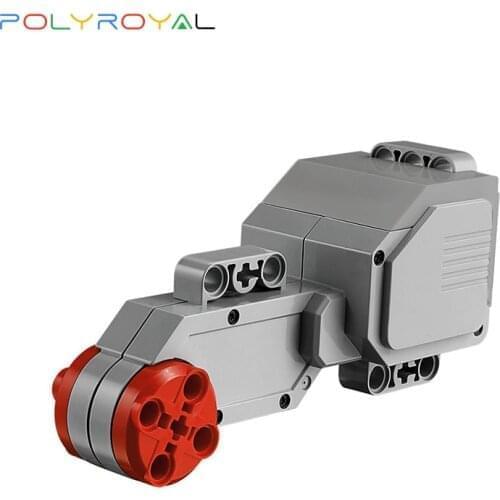POLYROYAL Technical Parts EV3 programming robot large servo motor PF Model Sets Building Blocks Compatible All Brands 45502