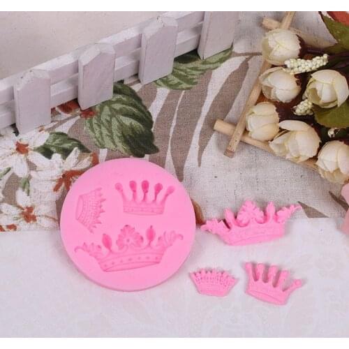 Crown Shape Silicone Mold,Cake Chocolate Kitchen Baking Mould, ,Dining Bar Fondant Cake Tools ,Cake Decorating