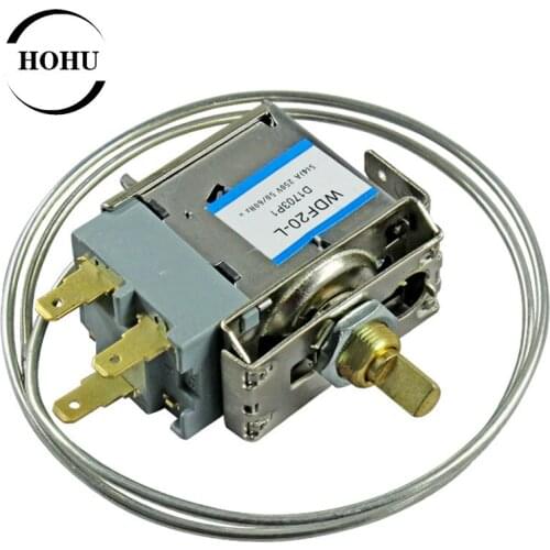 1PC Refrigerator Parts WDF20-L Refrigerator Thermostat 250V Household Metal Temperature Controller New