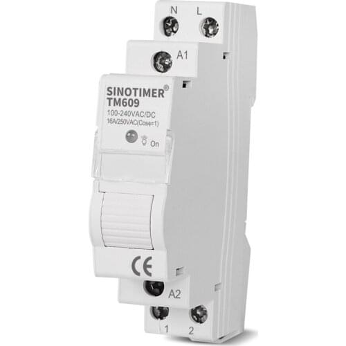 TM609 Smart Wireless Remote Control WiFi Timer 100-240V Rail Timer Switch