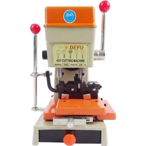 339C Vertical Key Cutter Defu Key Cutting Machine Key Duplicating Machine Locksmith Tools Lock 220v/50hz