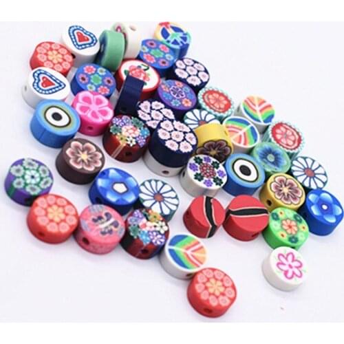50pcs / lot 10mm Resin Round Candy Colors Loose Beads Making Bracelet Necklace DIY Handmade Jewelry Accessories