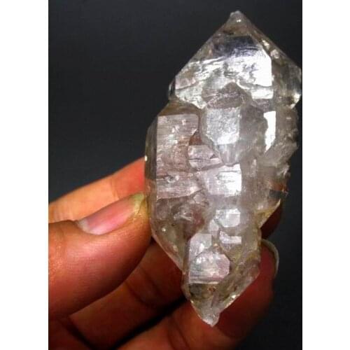 68g Elestial Skeletal Quartz Cluster DT - crystals and stones healing Mineral specimen Home Decor feng shui decoration G0030