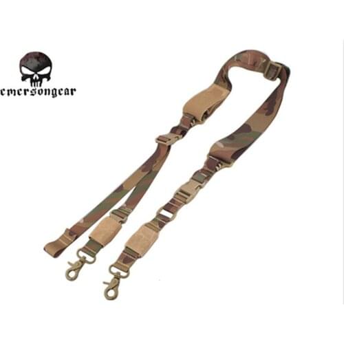 EmersonGear Urben Sling Tactical Gun Sling Adjustable Two Point Urben Sling Bungee Rifle Strap System for Airsoft Hunting